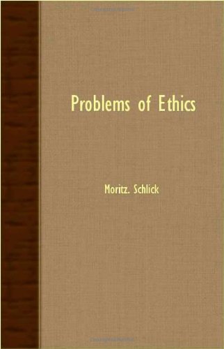 Cover for Moritz Schlick · Problems of Ethics (Paperback Book) (2007)