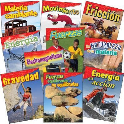 Cover for Teacher Created Materials · Let's Explore Physical Science Grades 2-3 Spanish, 10-Book Set (Paperback Bog) (2017)