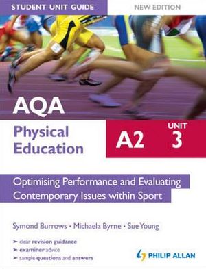 Cover for Symond Burrows · AQA A2 Physical Education Student Unit Guide New Edition: Unit 3 Optimising Performance and Evaluating Contemporary Issues within Sport (Paperback Book) (2012)