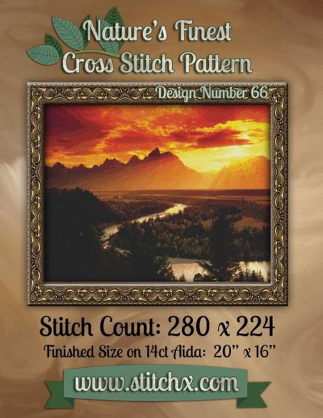 Nature's Finest Cross Stitch Pattern: Design Number 66 - Nature Cross Stitch - Livros - Createspace - 9781502578914 - 2 de outubro de 2014