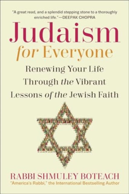 Cover for Shmuley Boteach · Judaism for Everyone: Renewing Your Life Through the Vibrant Lessons of the Jewish Faith (Gebundenes Buch) (2024)