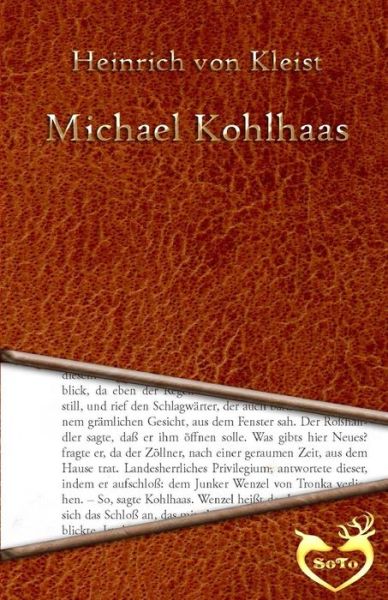 Cover for Heinrich Von Kleist · Michael Kohlhaas (Taschenbuch) (2016)