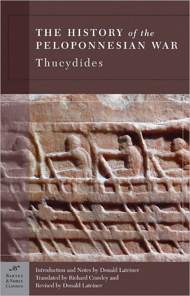 Cover for Thucydides · The History of the Peloponnesian War (Barnes &amp; Noble Classics Series) (Taschenbuch) (2006)