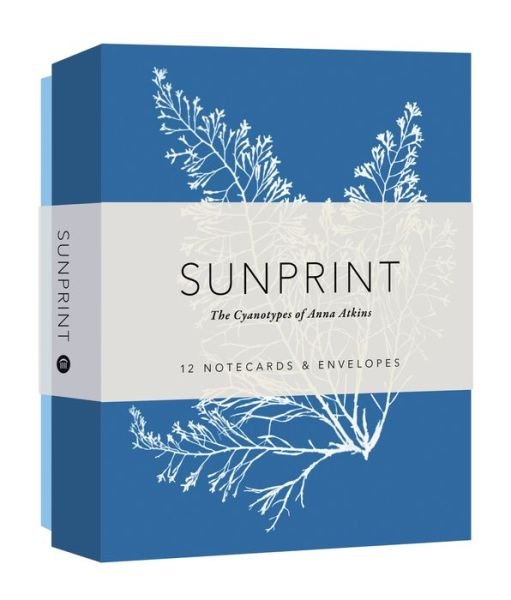 Cover for Princeton Architectural Press · Sunprint Notecards: The Cyanotypes of Anna Atkins (Flashcards) (2017)