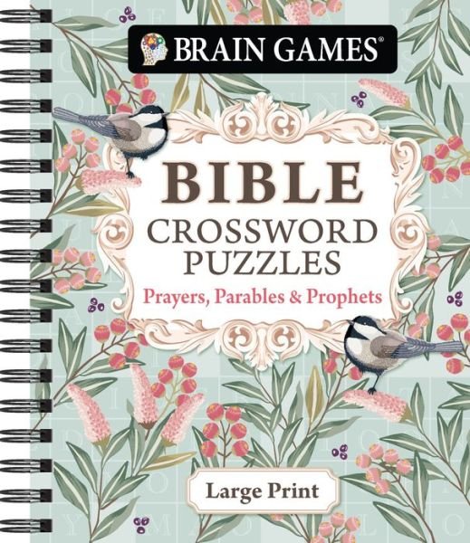 Cover for Publications International Ltd. · Brain Games - Bible Crossword Puzzles (Book) (2024)