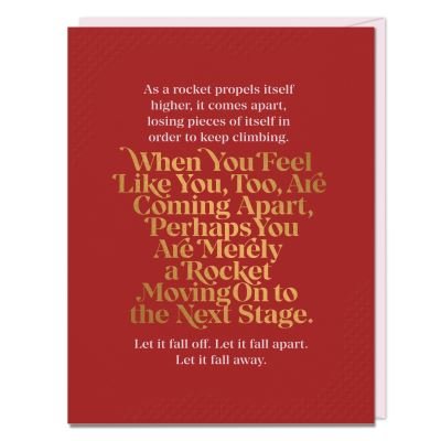 Cover for Elizabeth Gilbert · 6-Pack Elizabeth Gilbert Merely A Rocket Card (Flashcards) (2020)