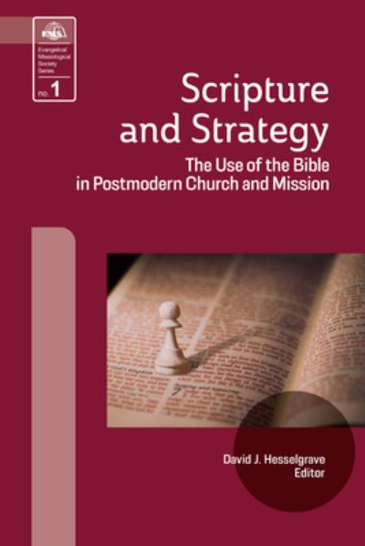 Cover for David J. Hesselgrave · Scripture and Strategy (Book) (2000)