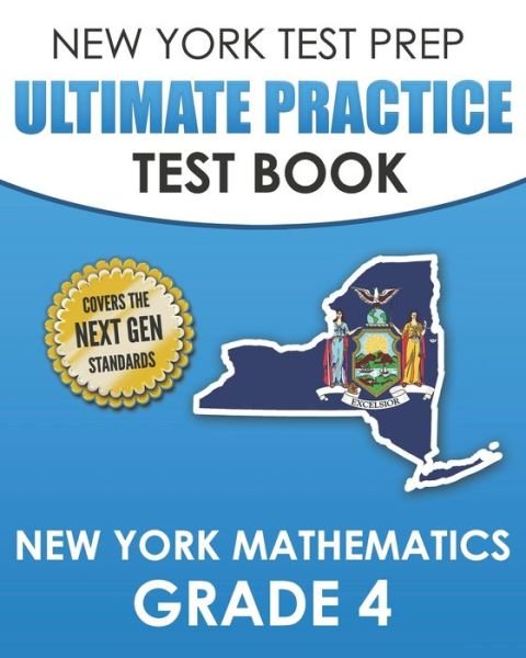 Cover for N Hawas · NEW YORK TEST PREP Ultimate Practice Test Book New York Mathematics Grade 4 (Paperback Bog) (2019)