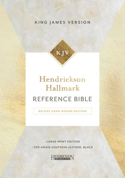 Cover for Hendrickson Bibles · Hendrickson Hallmark Reference Bible: Deluxe Hand-Bound Edition (Leather Book) (2018)