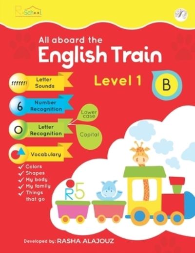 Cover for Rasha Alajouz CL · All Aboard The English Train (Paperback Book) (2019)