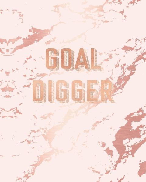 Cover for Blush Marble Notebooks · Goal Digger (Pocketbok) (2019)