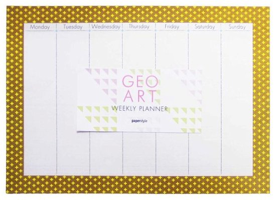 Cover for Cico Books · Geoart: Weekly Planner (Buch) (2016)