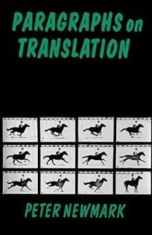Cover for Peter Newmark · Paragraphs on Translation - Topics in Translation (Pocketbok) (1993)