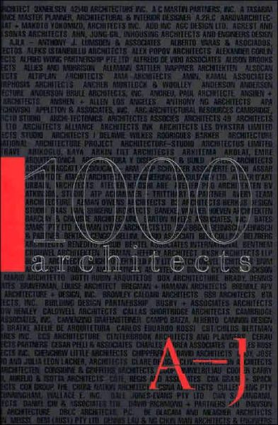 Cover for The Images Publishing Group · 1000 Architects (Hardcover Book) (1999)