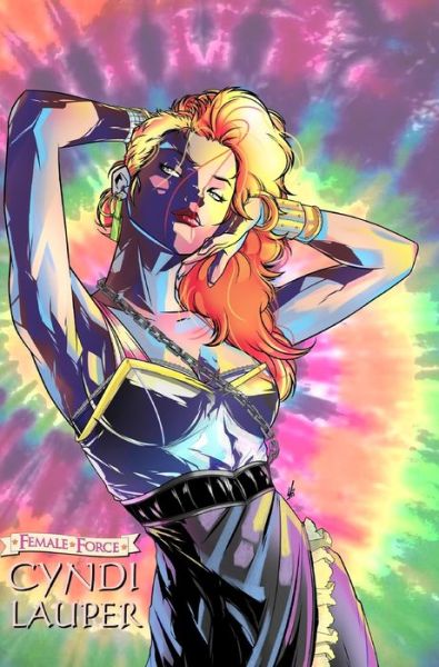 Cover for Eric M Esquivel · Female Force: Cyndi Lauper (Hardcover Book) (2024)