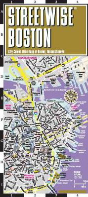Cover for Michelin · Streetwise Boston Map - Laminated City Center Street Map of Boston, Massachusetts: City Plans - Michelin City Plans (Landkarten) (2017)