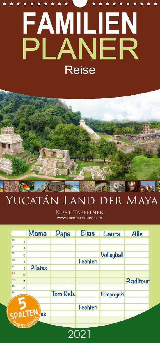 Cover for Tappeiner · Yucatán Land der Maya - Famil (Book)