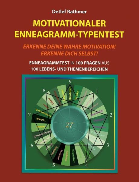 Cover for Detlef Rathmer · Motivationaler Enneagramm-Typentest: Enneagrammtest in 100 Fragen aus 100 Lebens- und Themenbereichen (Paperback Book) (2019)