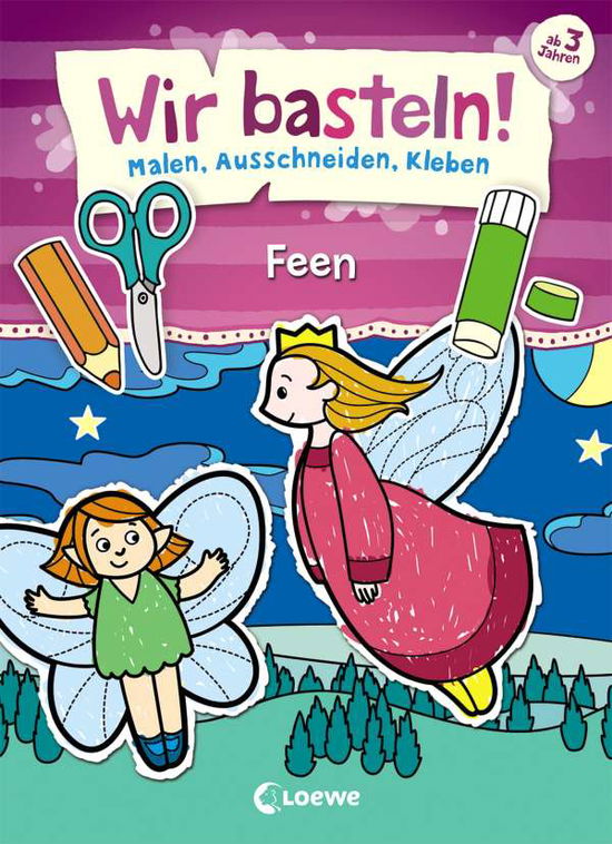 Cover for Wir Basteln! · Feen (Book)