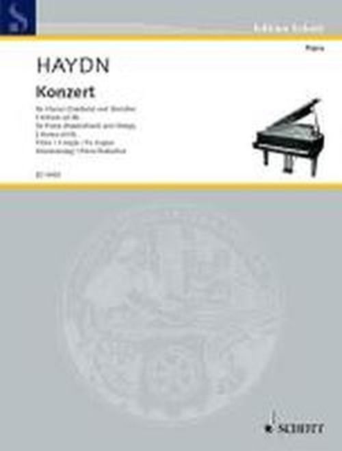 Cover for Joseph Haydn · Concerto F Major: Hob. XVIII: 3. piano (harpsichord) and strings; 2 horns ad libitum. Piano reduction. (Sheet music) (1991)