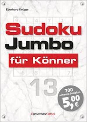 Cover for Eberhard Krüger · Sudokujumbo für Könner 13 (Book) (2024)