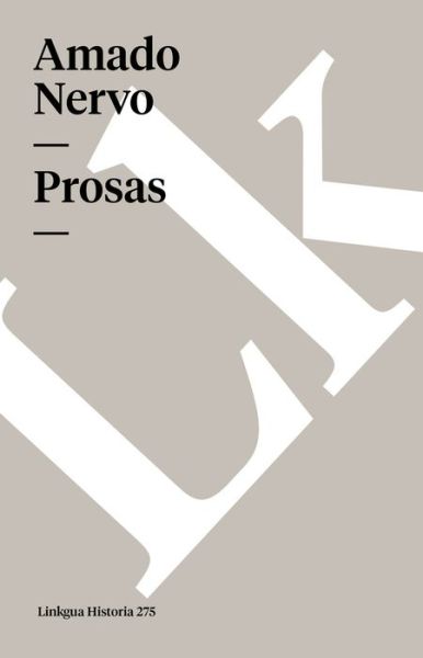 Cover for Amado Nervo · Prosas (Paperback Book) [Spanish edition] (2024)