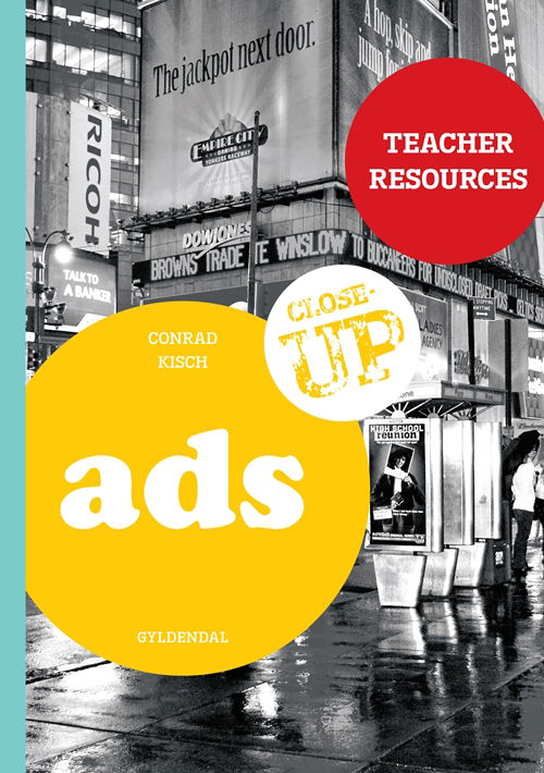 Cover for Conrad Kisch · Close-up: Ads - Teacher Resources (Sewn Spine Book) [1th edição] (2011)