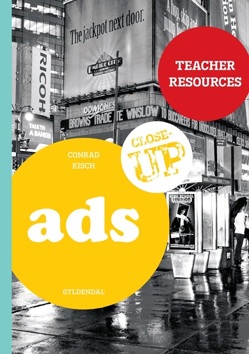 Cover for Conrad Kisch · Close-up: Ads - Teacher Resources (Hæftet bog) [1. udgave] (2011)