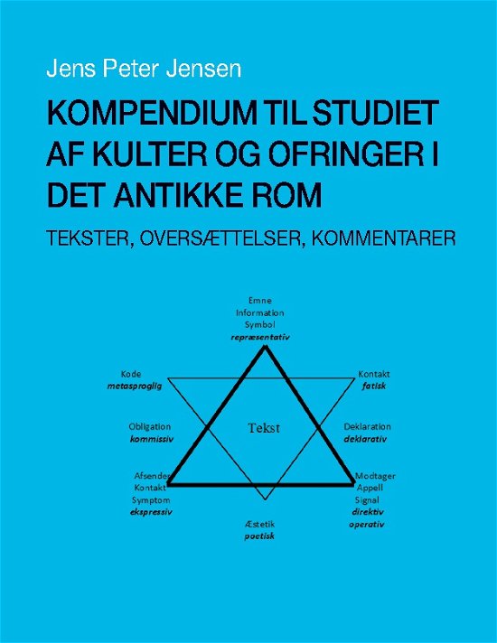 Cover for Jens Peter Jensen · Kompendium til studiet af kulter og ofringer i det antikke Rom (Paperback Book) [1st edition] (2023)