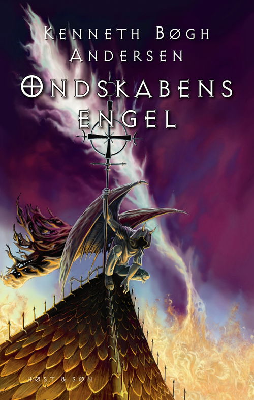 Cover for Kenneth Bøgh Andersen · Den store Djævlekrig: Ondskabens engel (Indbundet Bog) [1. udgave] [Indbundet] (2010)