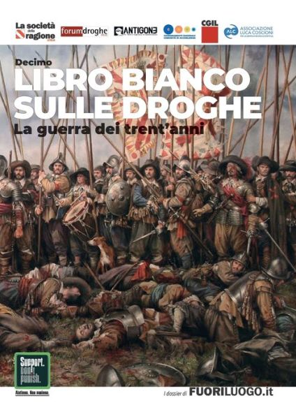 Cover for Corleone Franco Zuffa Grazia · Decimo libro bianco sulle droghe (Paperback Book) (2019)