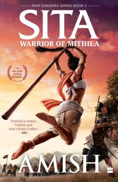 Cover for Amish Tripathi · Sita: Warrior Of Mithila (Ram Chandra Series Book 2) (Paperback Bog) (2022)
