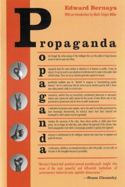 Cover for Edward Bernays · Propaganda (Paperback Book) (2018)