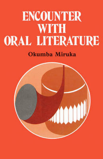 Cover for Simon Okumba Miruka · Encounter with Oral Literature (Paperback Book) (1980)