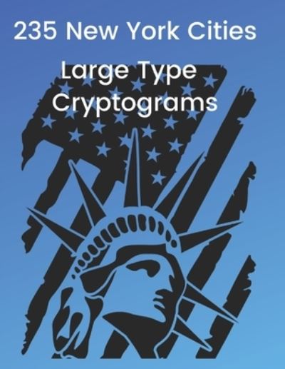 Cover for Aina · Cities of New York Cryptograms: Large Print (Paperback Book) (2021)