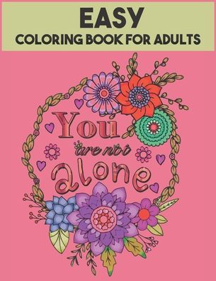 Cover for Inspiration Press · Easy Coloring Book For Adults (Paperback Book) (2020)