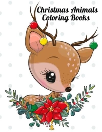 Cover for Masab Press House · Christmas Animals Coloring Books (Pocketbok) (2020)