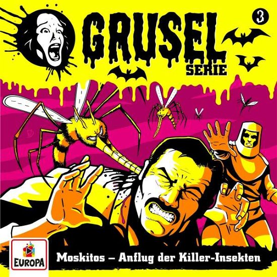 Cover for Gruselserie · 003/moskitos-anflug Der Killer-insekten (VINIL) (2019)
