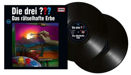 Cover for Die Drei ??? · 205/das Rätselhafte Erbe (VINYL) [Limited edition] (2020)