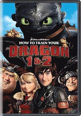 Cover for How to Train Your Dragon 1 &amp; 2 (DVD) (2019)