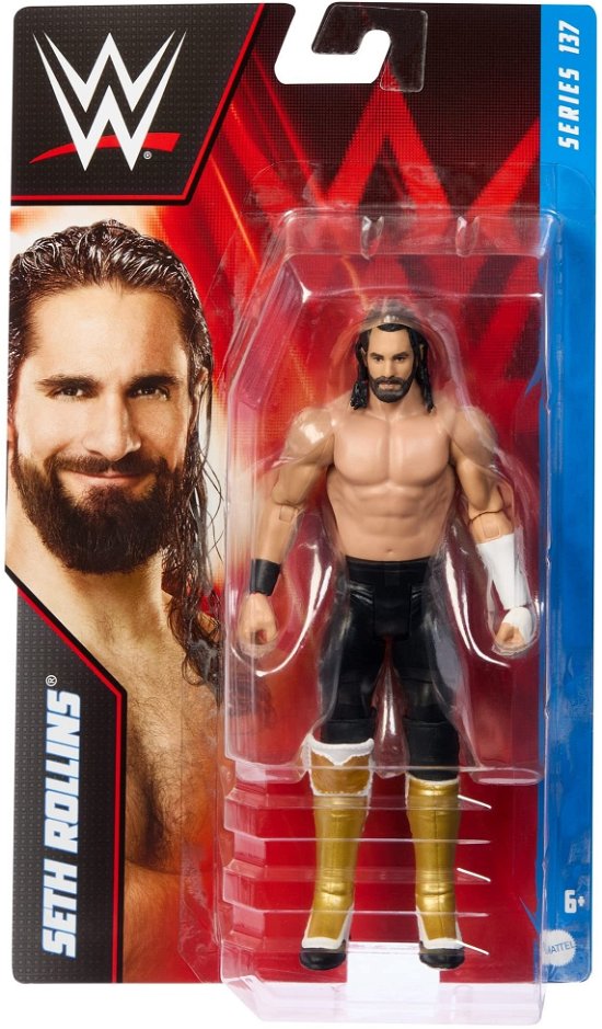 WWE - Basic Action Figure - Seth Rollins - Mattel - Merchandise -  - 0194735105915 - February 17, 2023