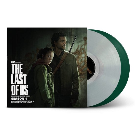 Cover for Gustavo Santaolalla  &amp; David Fleming · The Last Of Us: Season 1 Soundtrack (TV-series) (LP) [Green &amp; Transparent Vinyl edition] (2023)