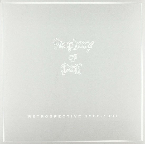 Retrospective 1988-1991 - Prophecy Of Doom - Música - BOSS TUNEAGE - 0689492179915 - 6 de septiembre de 2019