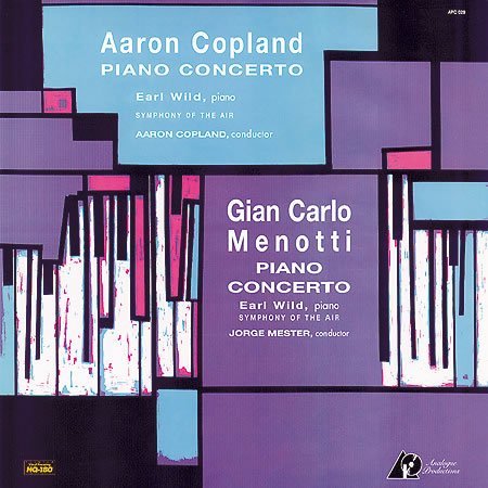 Cover for A. Copland · Piano Concerto (LP) [180 gram edition] (1990)
