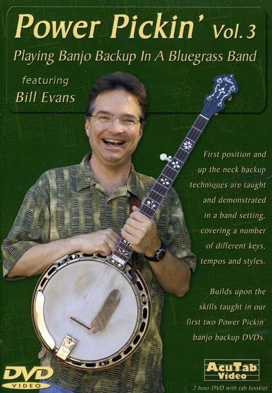 Cover for Bill Evans · Power Pickin Vol. 3 Playing Banjo Backup in a Blue (DVD) (2010)