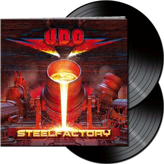 Cover for U.d.o. · Steelfactory (Black) (LP) (2018)