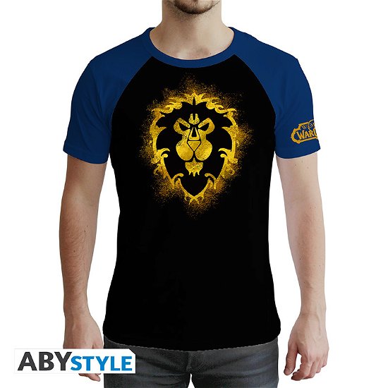 WORLD OF WARCRAFT - Tshirt Alliance man SS Yello - T-Shirt Männer - Merchandise - ABYstyle - 3665361061915 - 7. februar 2019