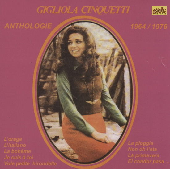 Cover for Gigliola Cinquetti · Anthologie 1964 / 1976 (CD) (2022)