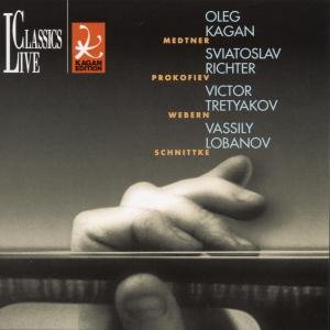 Violinsonaten - Kagan / richter / tretyakov - Música - LIVE CLASSICS - 4015512001915 - 26 de abril de 1999
