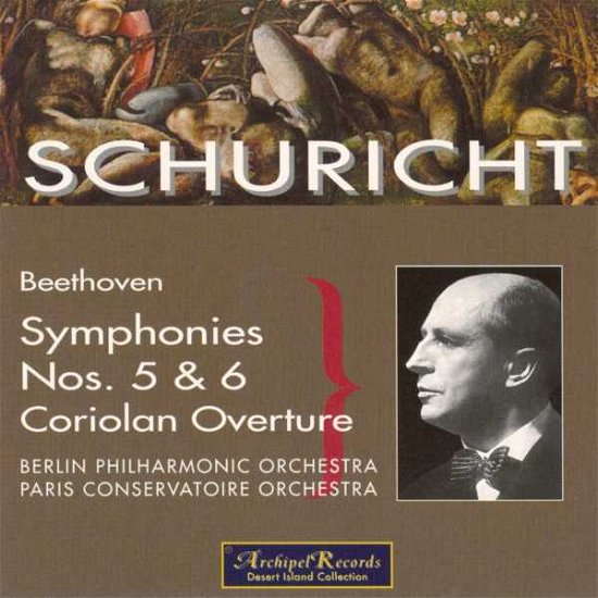 Cover for Beethoven / Schuricht · Sinfonien 5 &amp; 6 Corolian Ovt (CD) (2012)